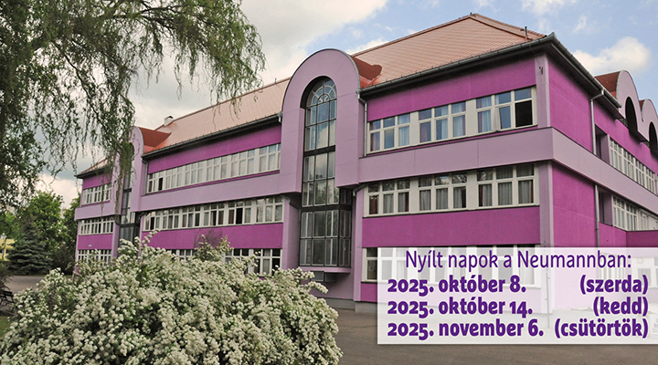 Nyílt napok a Neumannban 2025